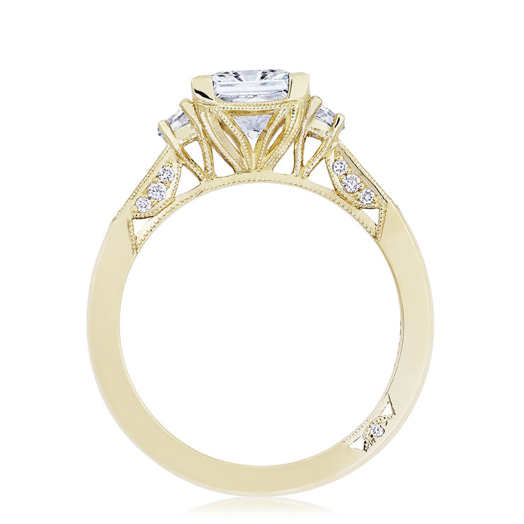 Princess 3-Stone Engagement Ring
