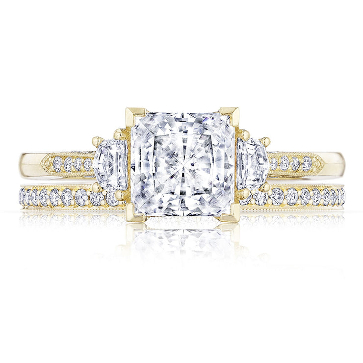 Princess 3-Stone Engagement Ring