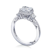 Princess 3-Stone Engagement Ring