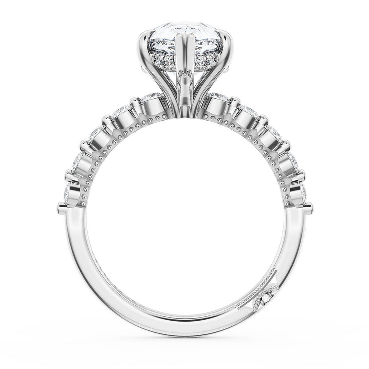 Pear Solitaire Engagement Ring