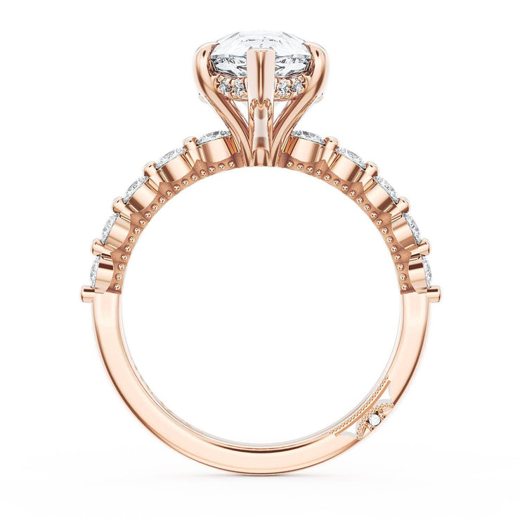 Pear Solitaire Engagement Ring