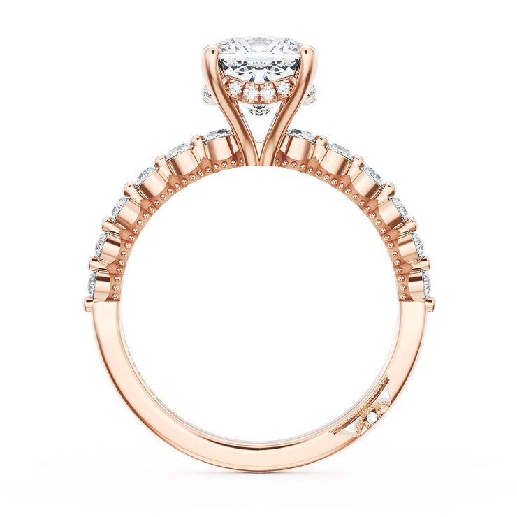 Cushion Solitaire Engagement Ring
