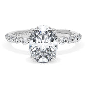 Oval Solitaire Engagement Ring
