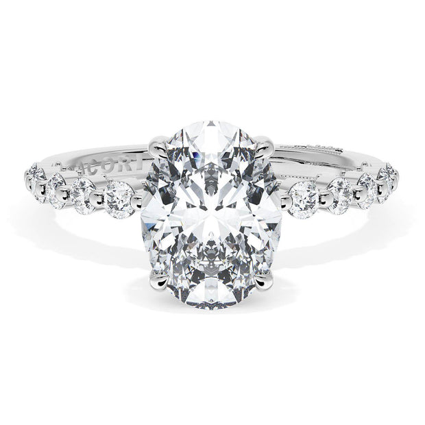 Oval Solitaire Engagement Ring