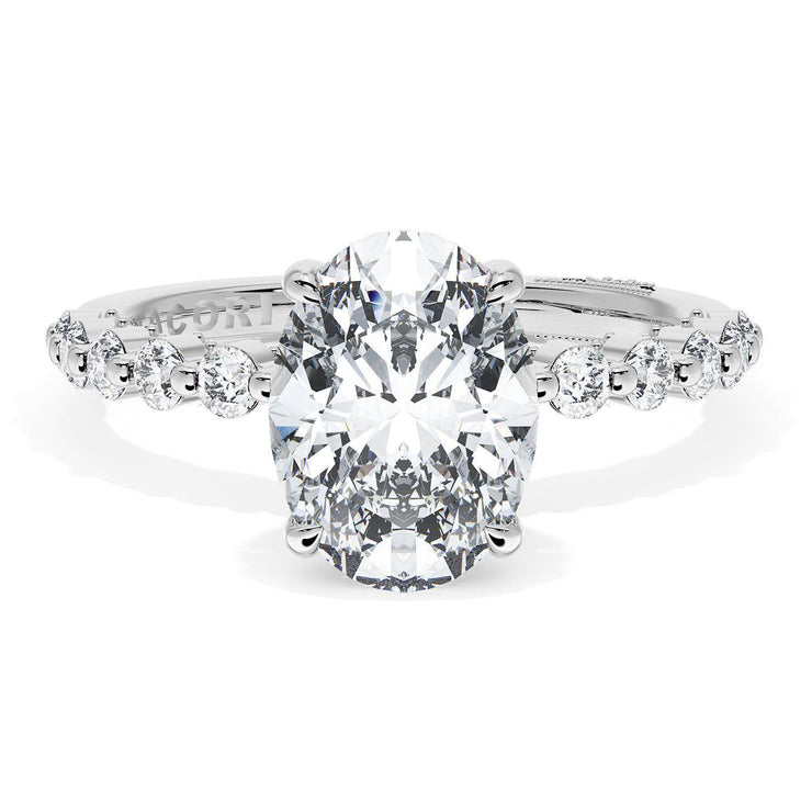 Oval Solitaire Engagement Ring