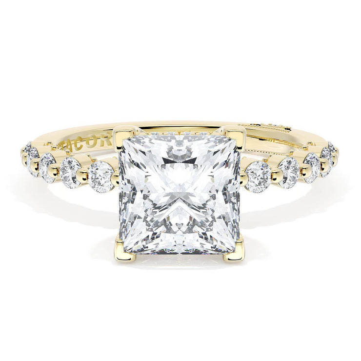 Princess Solitaire Engagement Ring