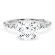 Round Solitaire Engagement Ring
