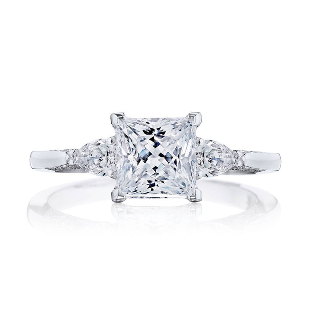 Princess 3-Stone Engagement Ring