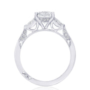 Princess 3-Stone Engagement Ring