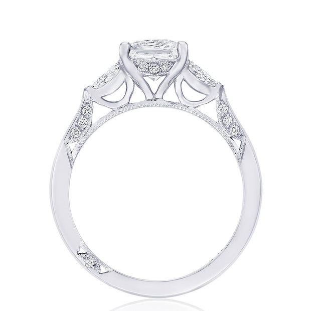 Princess 3-Stone Engagement Ring