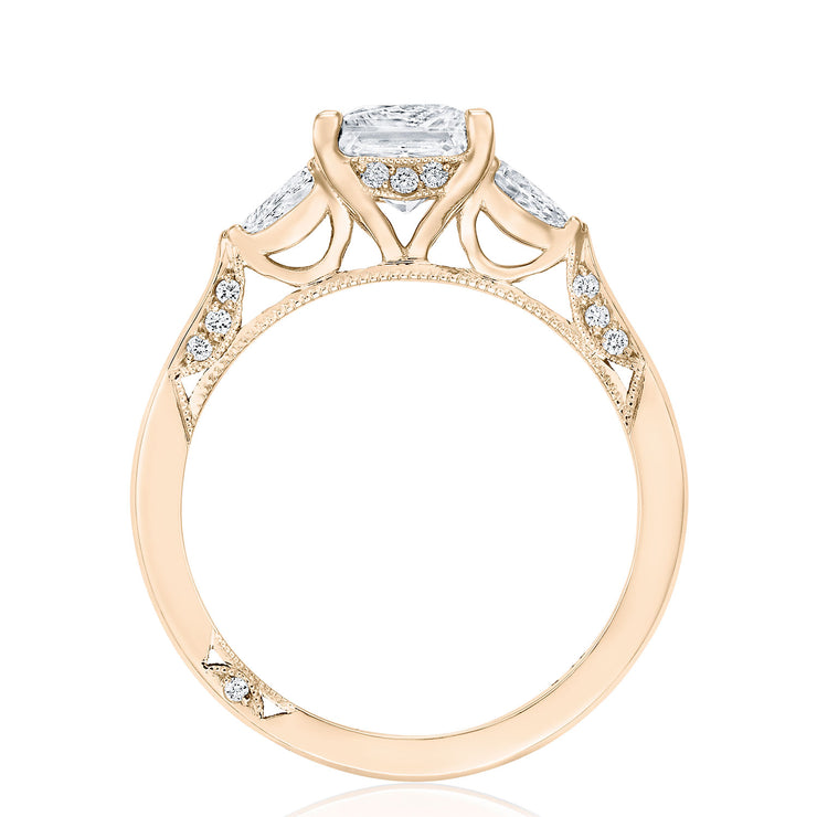 Princess 3-Stone Engagement Ring