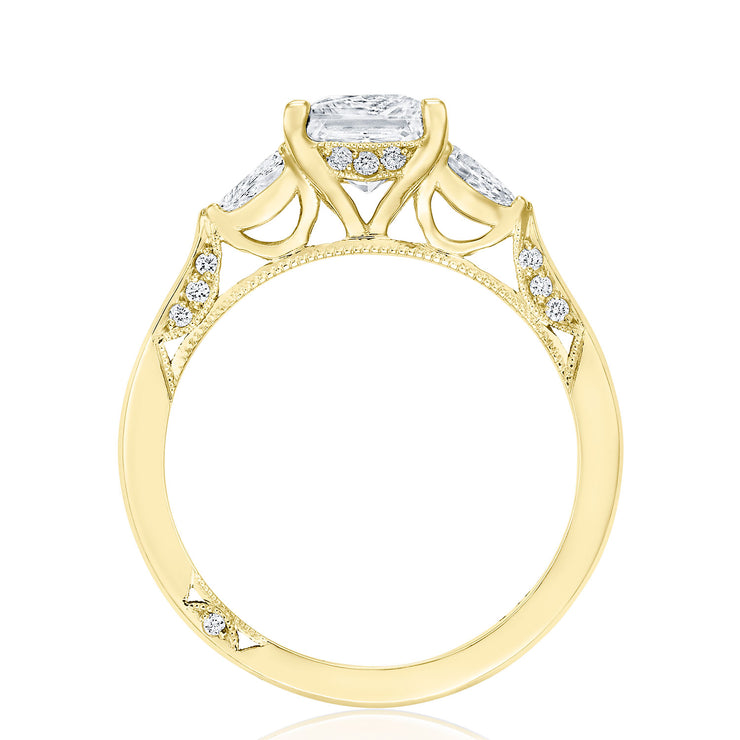 Princess 3-Stone Engagement Ring