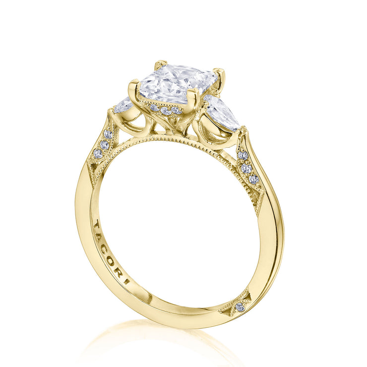 Princess 3-Stone Engagement Ring