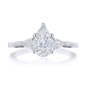 Pear 3-Stone Engagement Ring