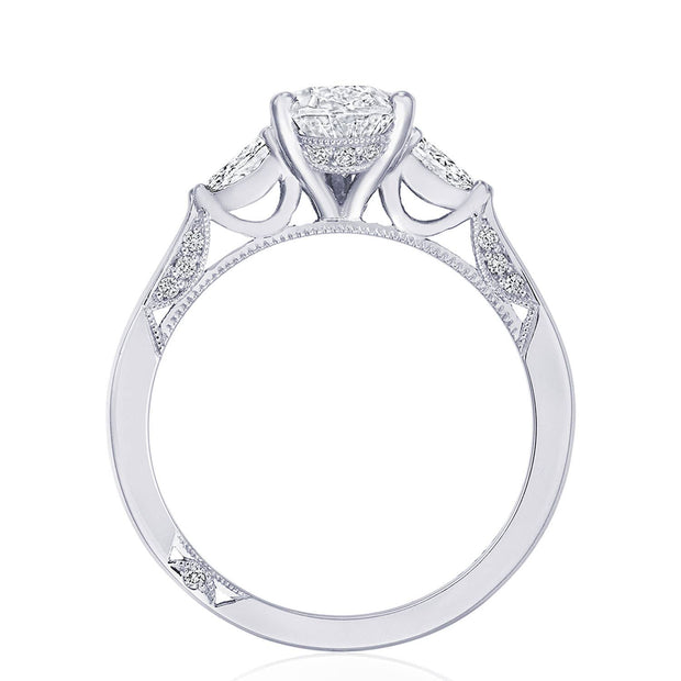 Pear 3-Stone Engagement Ring