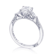Pear 3-Stone Engagement Ring