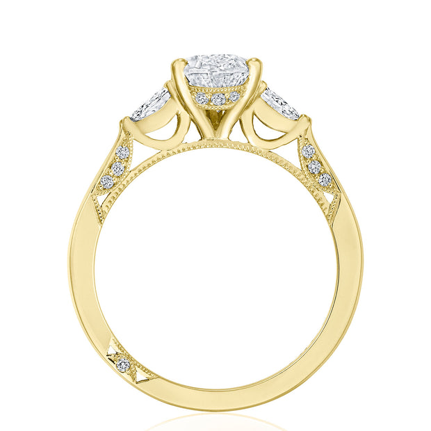 Pear 3-Stone Engagement Ring