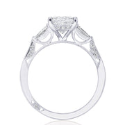 Princess 3-Stone Engagement Ring