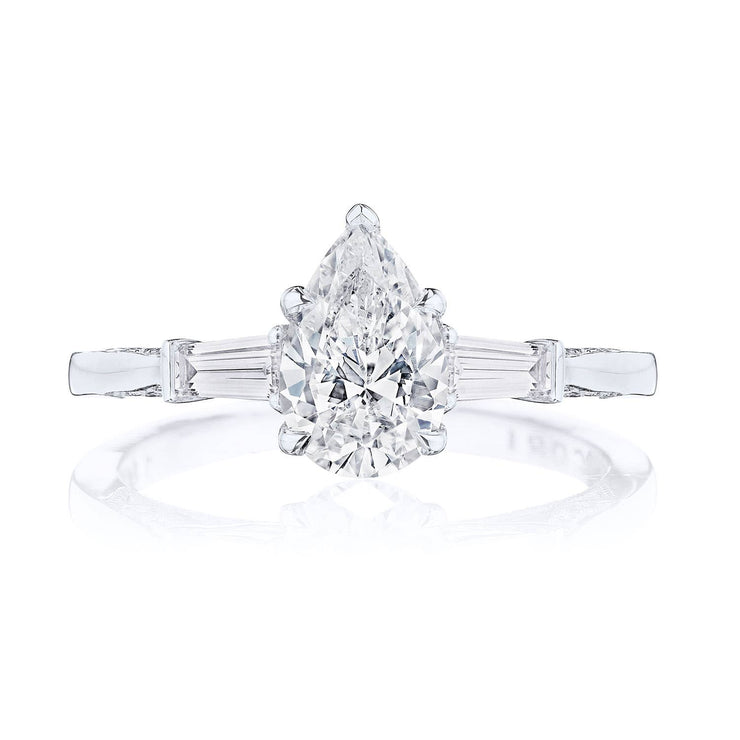 Pear 3-Stone Engagement Ring