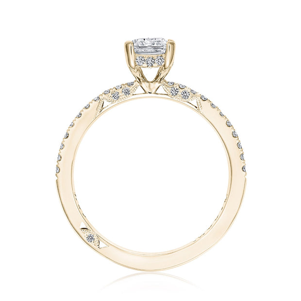 Emerald Solitaire Engagement Ring