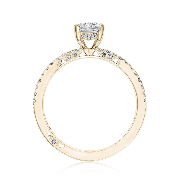Emerald Solitaire Engagement Ring