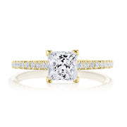 Princess Solitaire Engagement Ring