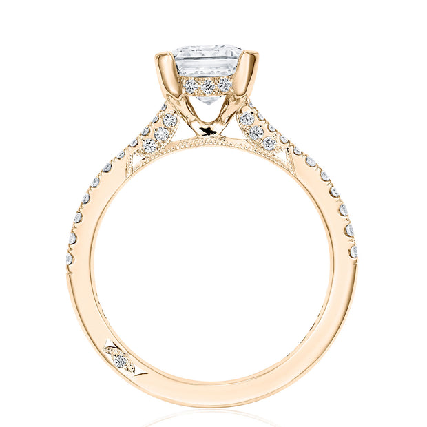 Emerald Solitaire Engagement Ring