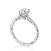 Oval Solitaire Engagement Ring