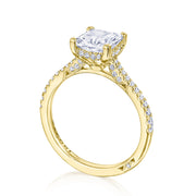 Princess Solitaire Engagement Ring