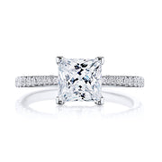 Princess Solitaire Engagement Ring