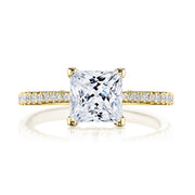 Princess Solitaire Engagement Ring