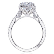 Round Bloom Engagement Ring