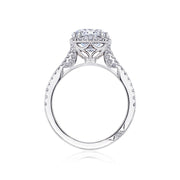 Round Bloom Engagement Ring