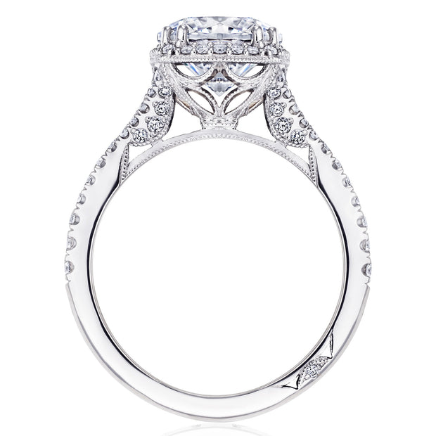 Round Bloom Engagement Ring