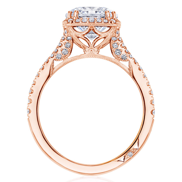 Round Bloom Engagement Ring