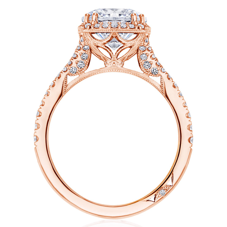 Round Bloom Engagement Ring