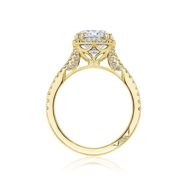Round Bloom Engagement Ring
