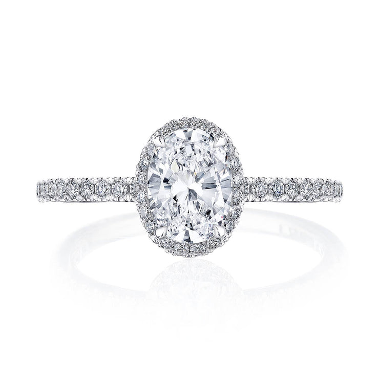 Oval Bloom Engagement Ring