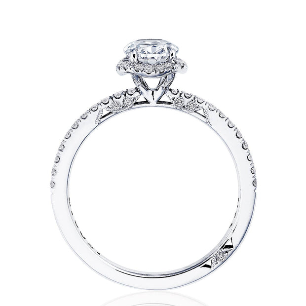 Oval Bloom Engagement Ring