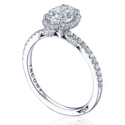 Oval Bloom Engagement Ring