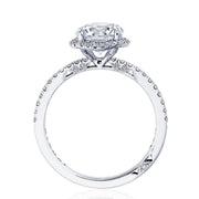 Round Bloom Engagement Ring