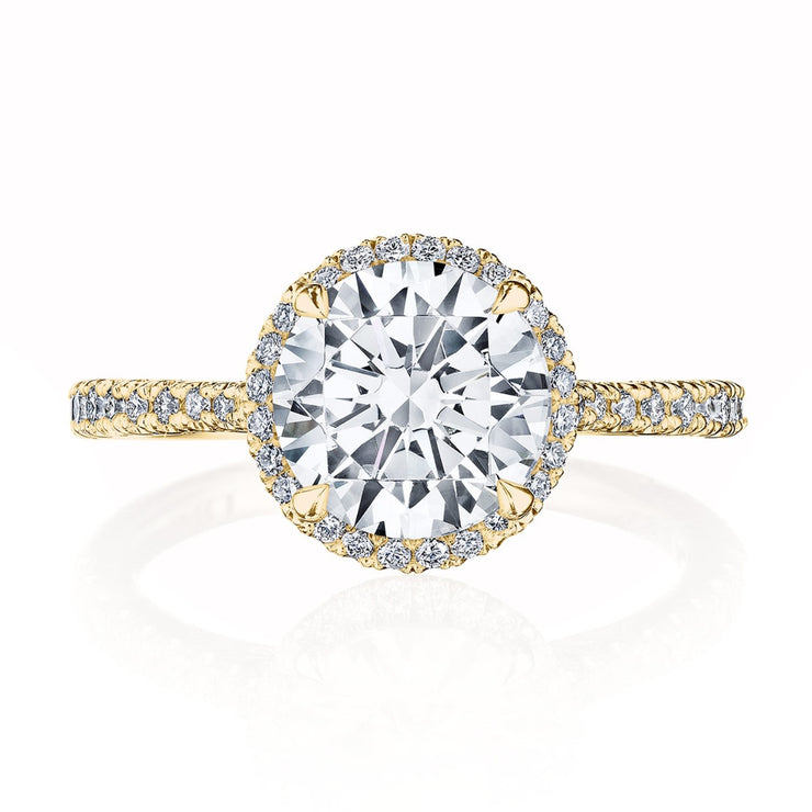 Round Bloom Engagement Ring