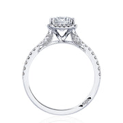 Emerald Bloom Engagement Ring