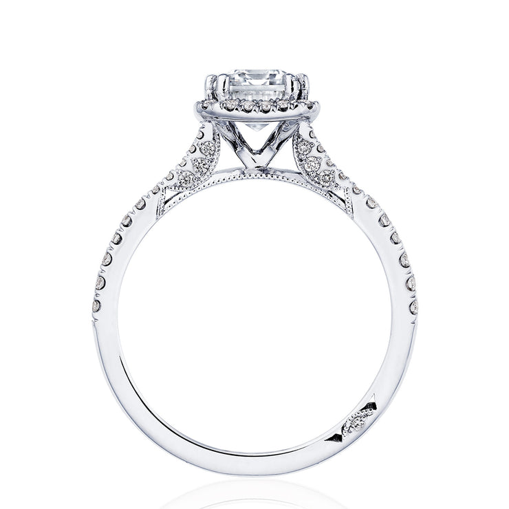 Emerald Bloom Engagement Ring