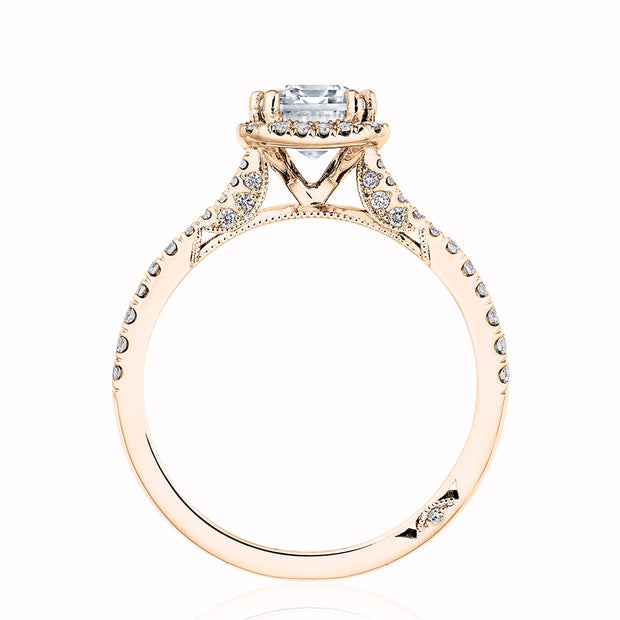 Emerald Bloom Engagement Ring