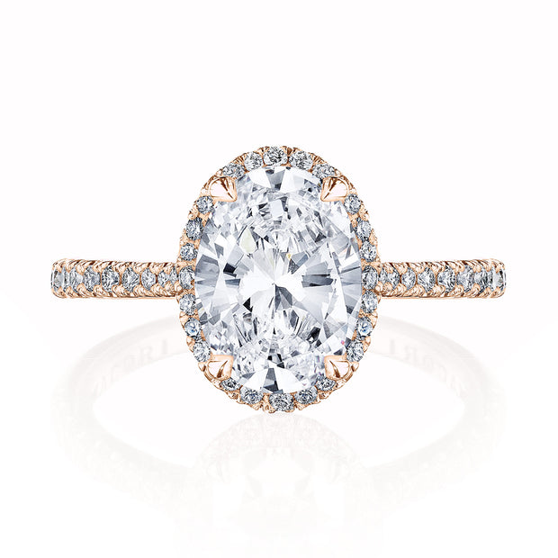 Oval Bloom Engagement Ring