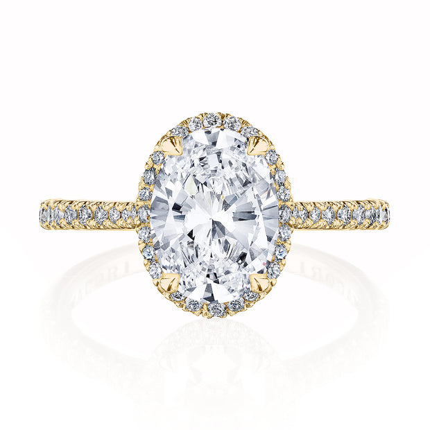 Oval Bloom Engagement Ring