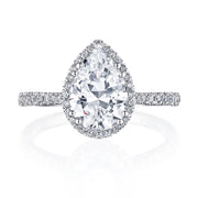 Pear Bloom Engagement Ring