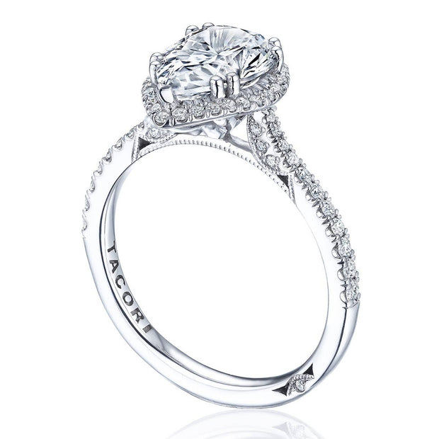 Pear Bloom Engagement Ring