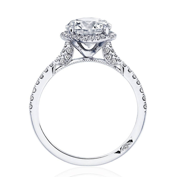 Round Bloom Engagement Ring